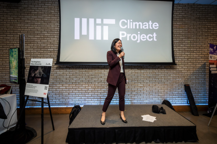 Evelyn Wang presents at Climate Week NYC