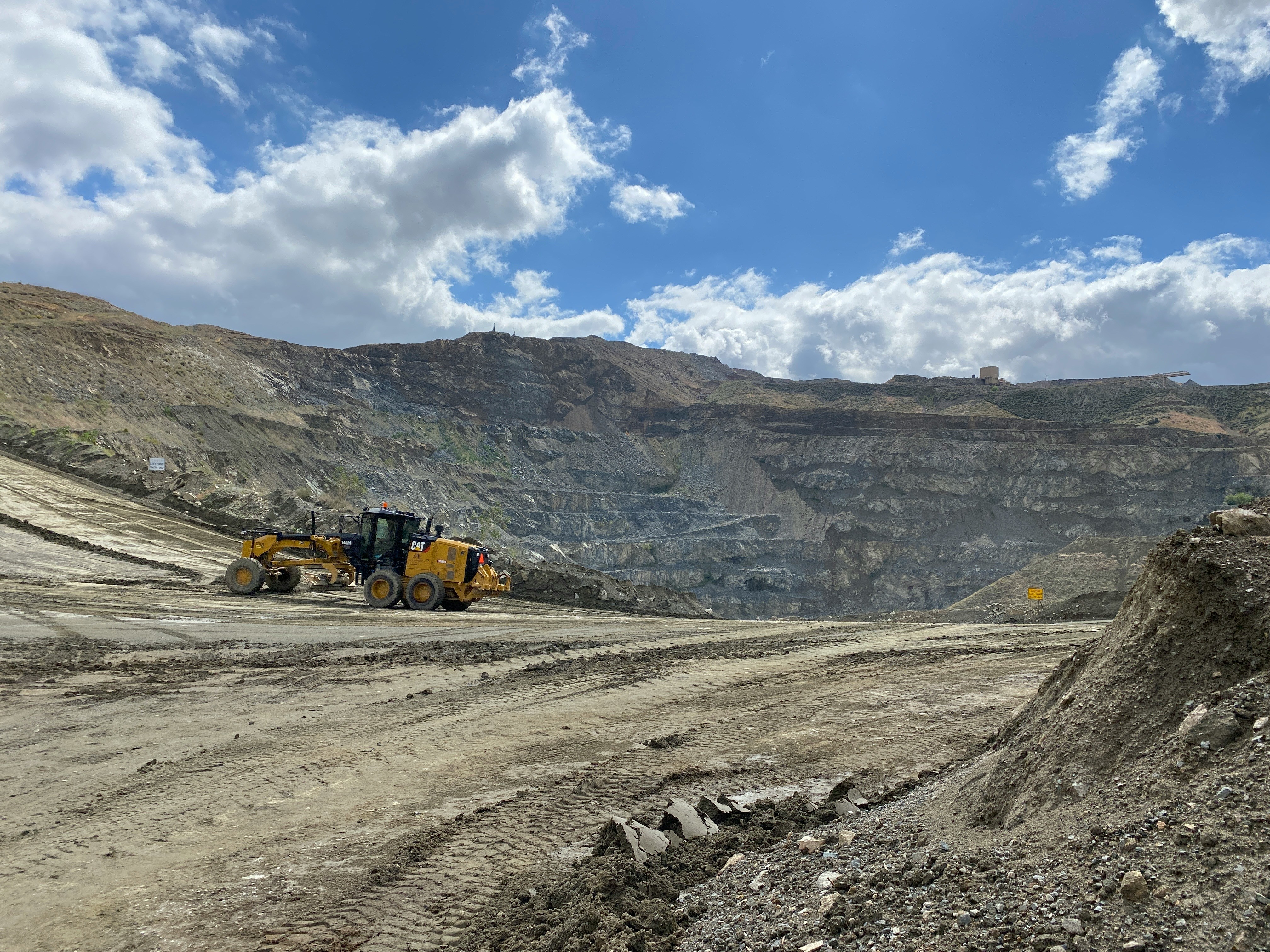 Mining in remote area