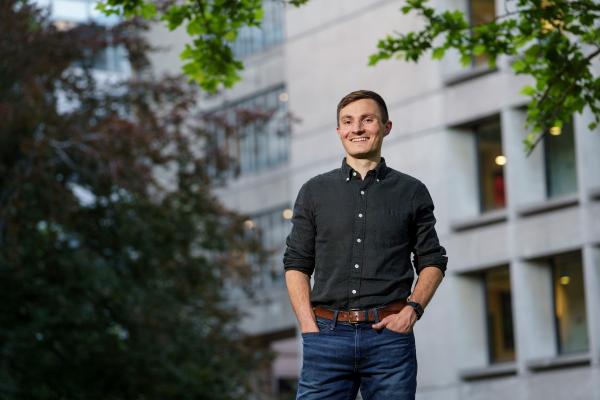 “Something that MIT has really instilled in me is the value of going in person and learning about how the research you're doing connects to real-world issues,” Aaron Berman says.