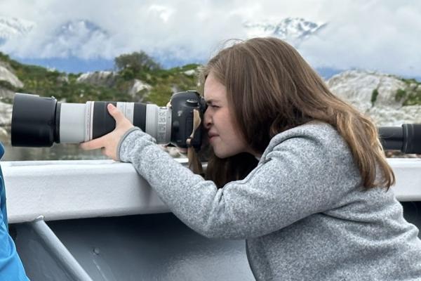 “Photography was a door into science journalism,” Graduate Program in Science Writing student Sophie Hartley notes. “It lets you capture the raw beauty of a moment and return to it later.”