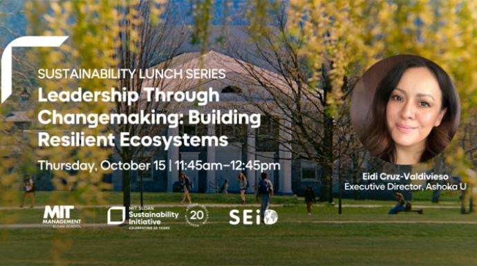 Leadership Through Changemaking: Building Resilient Ecosystems / Sustainability Lunch Series