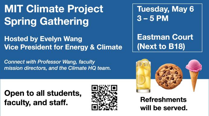 Event flyer for Spring Campus Gathering