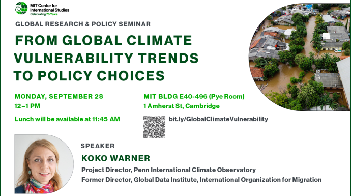 Card for From Global Climate Vulnerability Trends to Policy Choices Event