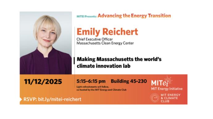 MITEI Presents: Advancing the Energy Transition with Emily Reichert