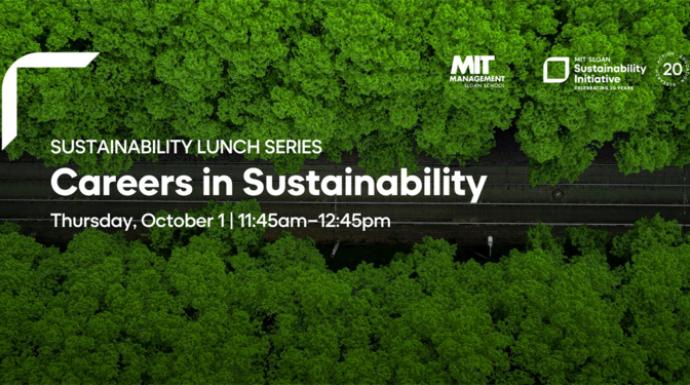Careers in Sustainability / Sustainability Lunch Series