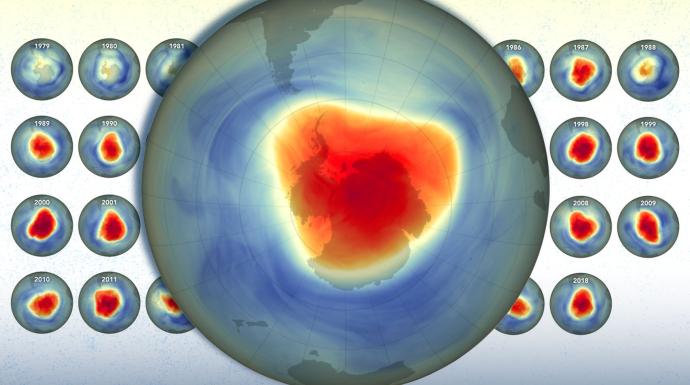 Study: The ozone hole is healing, thanks to global reduction of CFCs