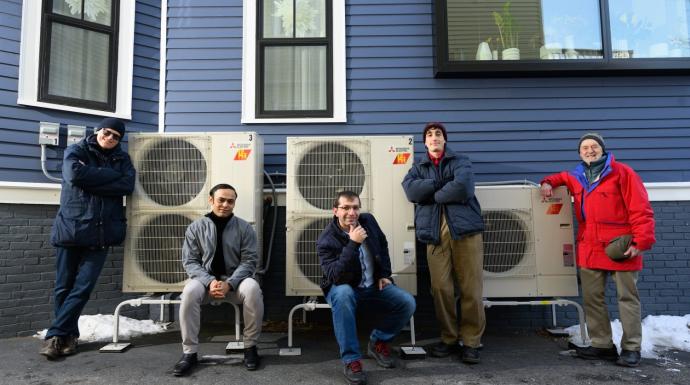 Reducing carbon emissions from residential heating: A pathway forward