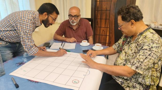 Playing against climate risk